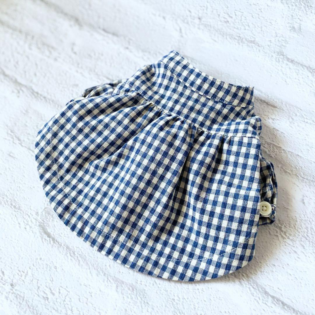 犬服・アクセサリー pp* closet FRILL CHECK SHIRTS DRESS