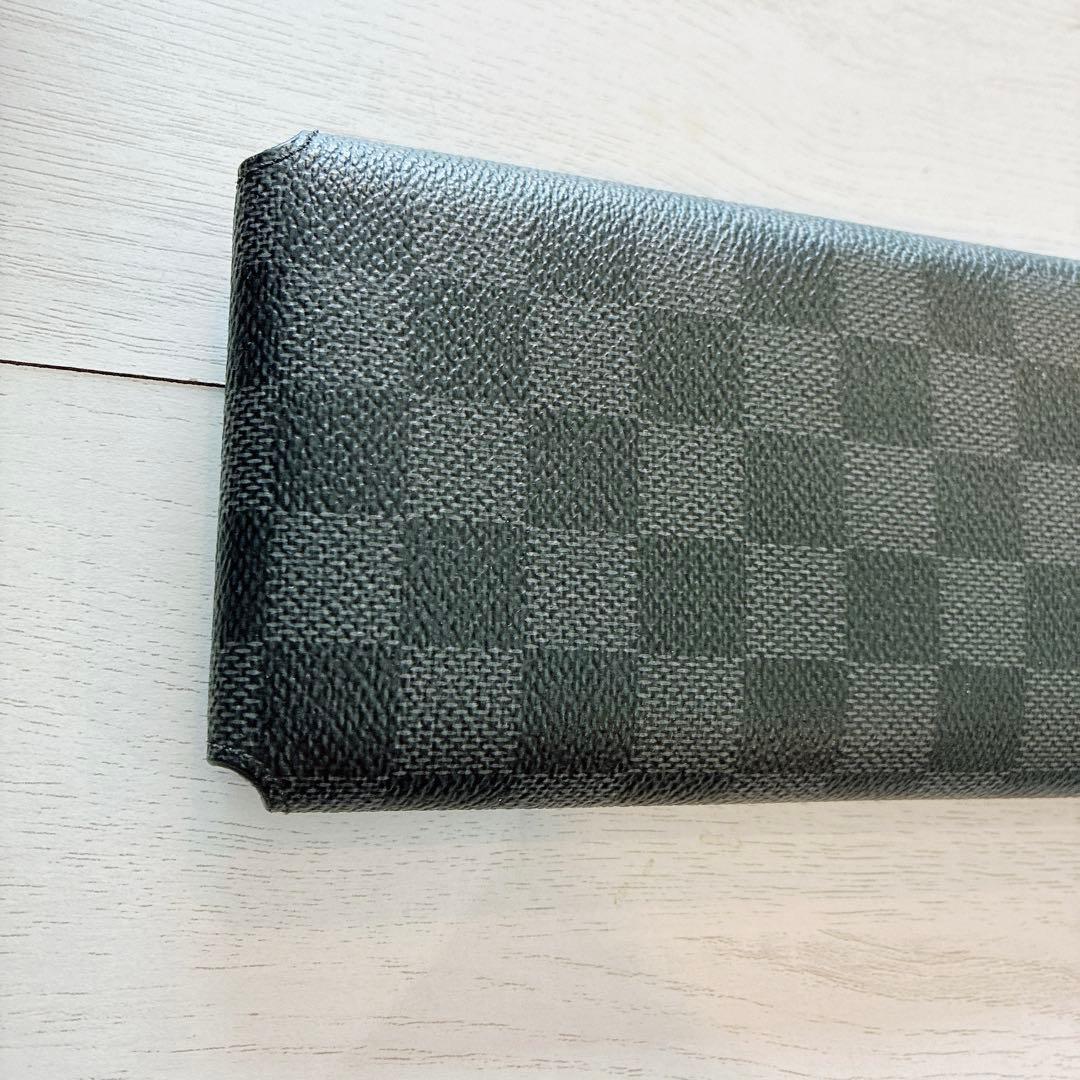 美品 ルイヴィトン ダミエ グラフィット エキュイ エクスペール ペンケース