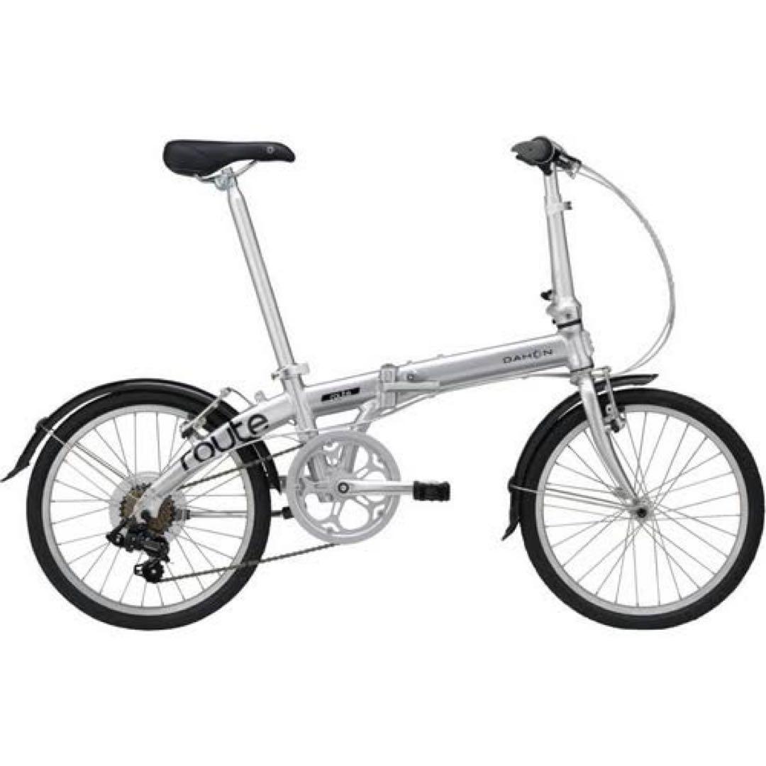 DAHON route 折りたたみ自転車 シルバー 美品