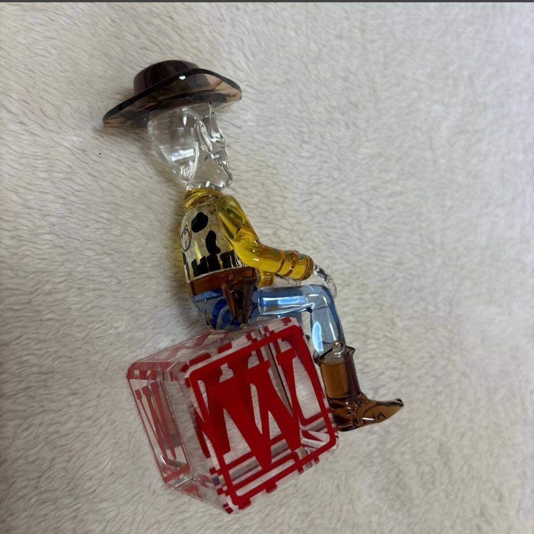 ディズニー　トイストーリー　スワロフスキー ウッディ 美品
