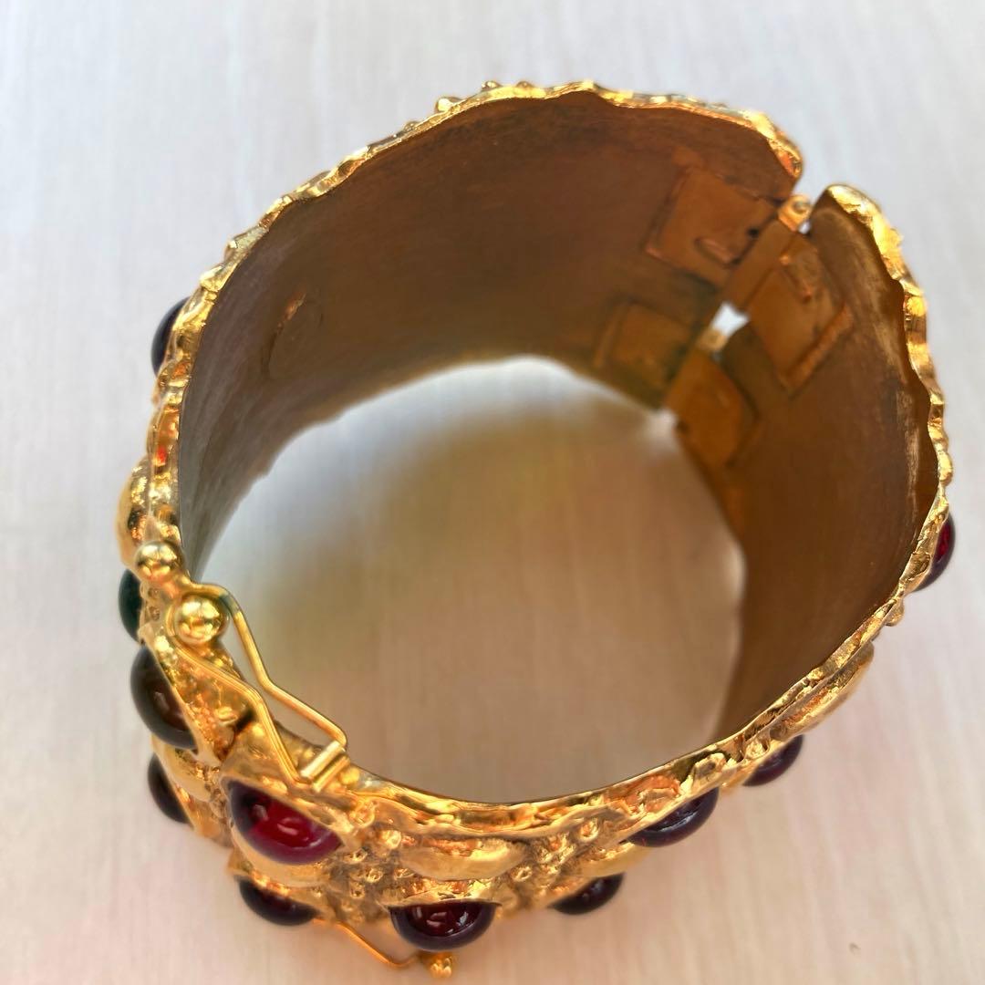 ★美品　CHANEL シャネル バングル　グリポワ ヴィンテージ