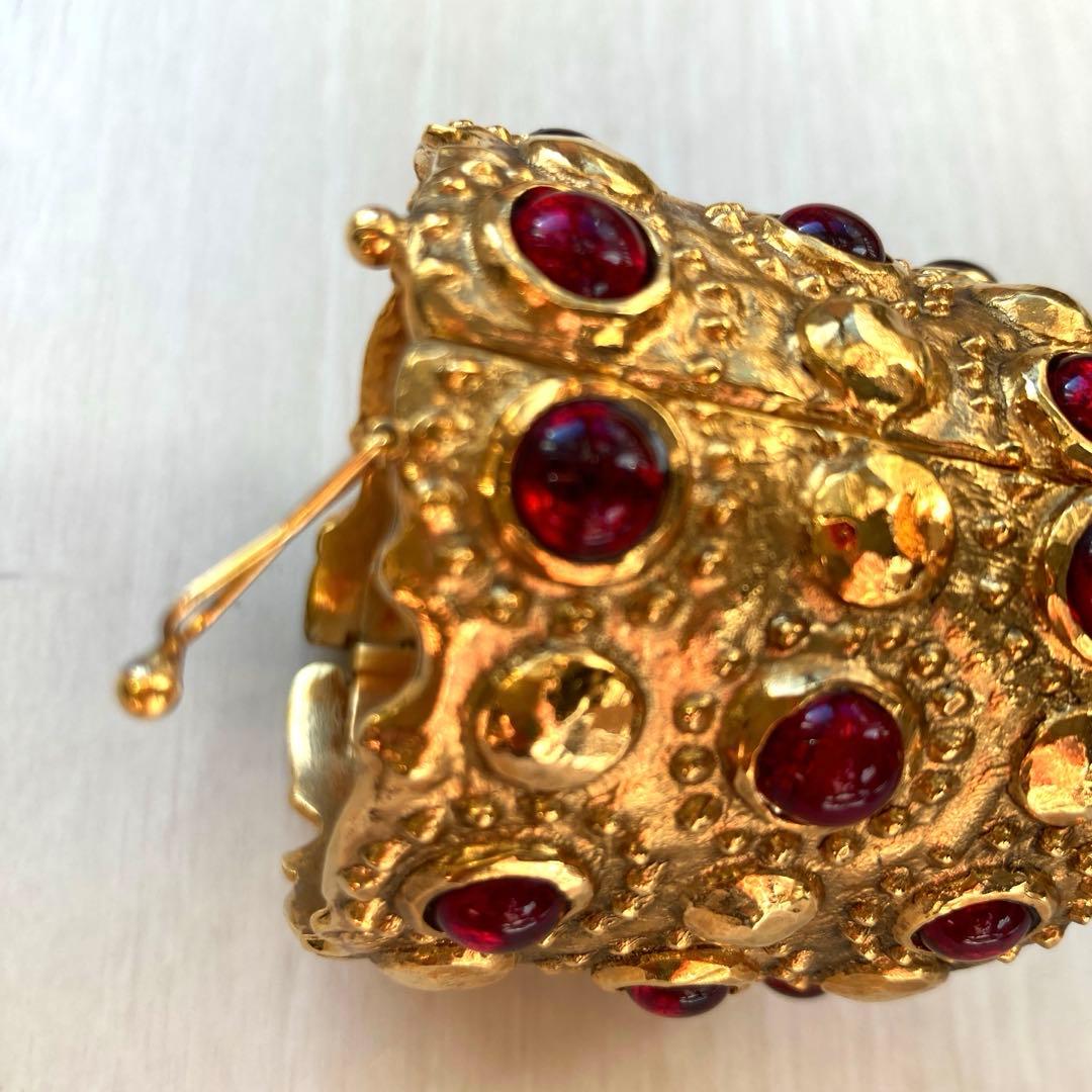 ★美品　CHANEL シャネル バングル　グリポワ ヴィンテージ