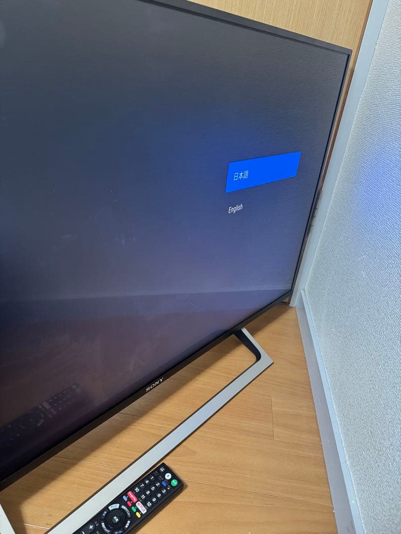 SONY ソニー　テレビ　KJ-43X8000E 43インチ　2018年製