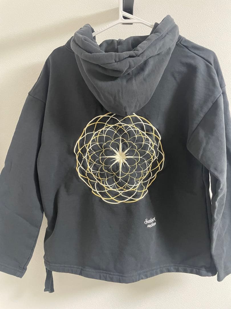 Suchmos Tour Sunburst グレー パーカー