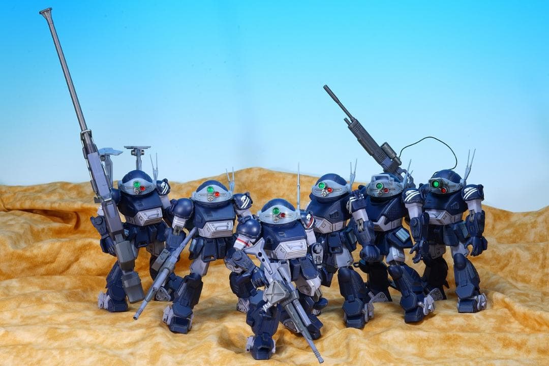 中古 35MAX装甲騎兵ボトムズ コマンドフォークト 7点セット