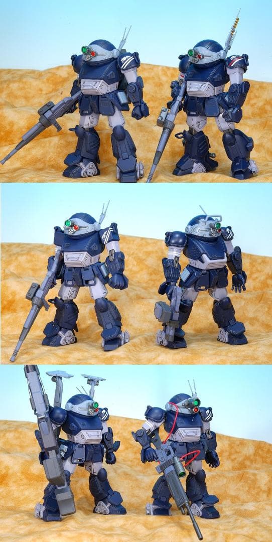 中古 35MAX装甲騎兵ボトムズ コマンドフォークト 7点セット