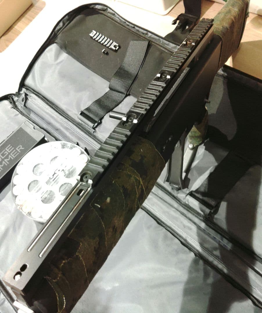 限定値下！ロングレールキット付　AA-12 ドラムマグ　ガンケース　動作未確認