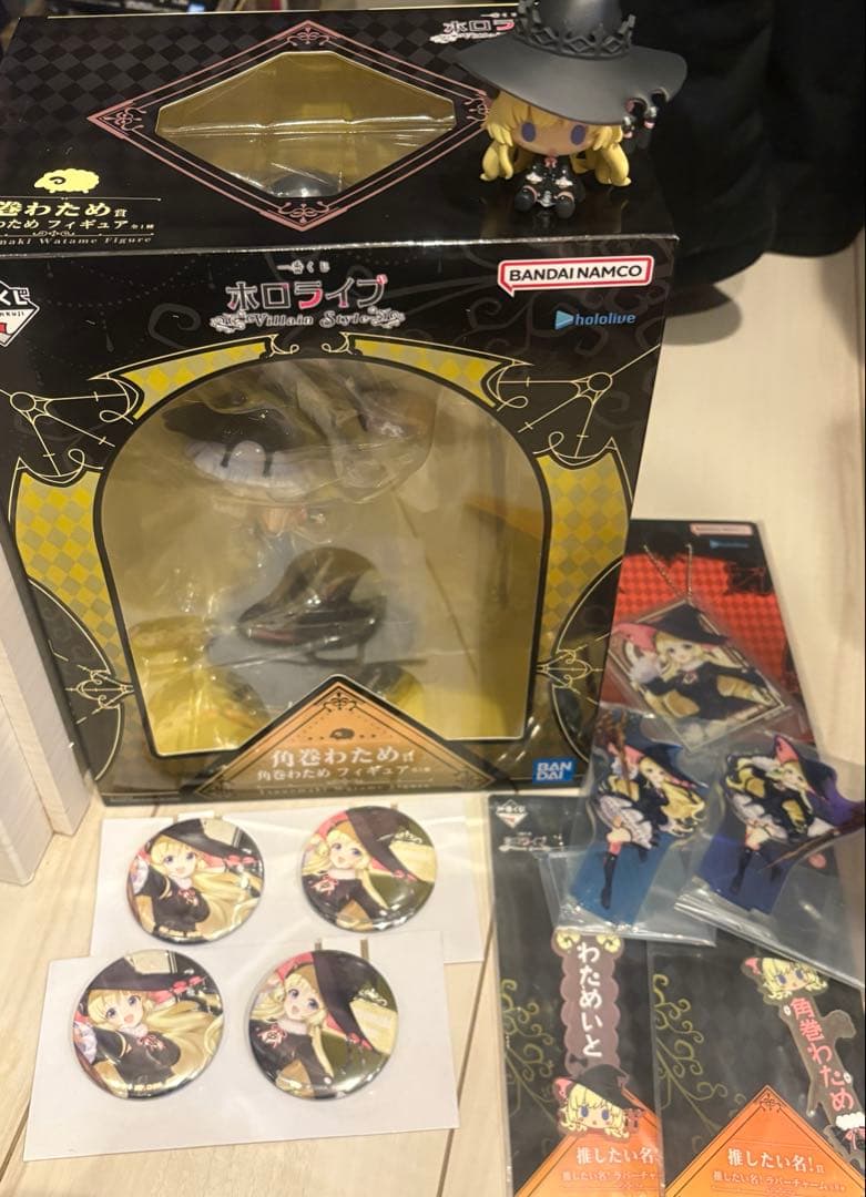 フルコンプ一番くじ ホロライブ ～Villain Style～ 角巻わため