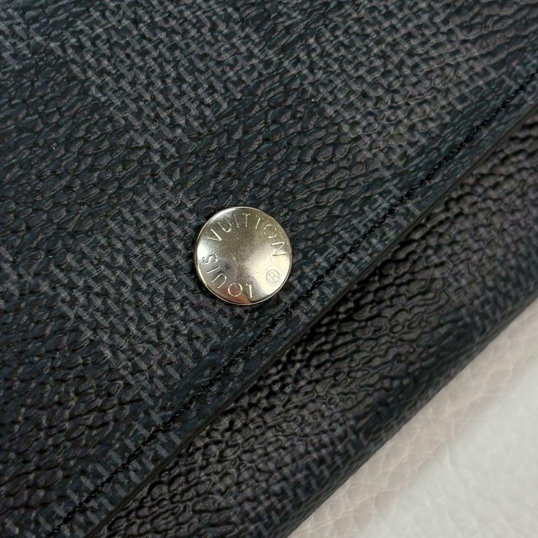 新品同様✨ルイヴィトン ミュルティクレ6 ダミエ グラフィット ICチップ