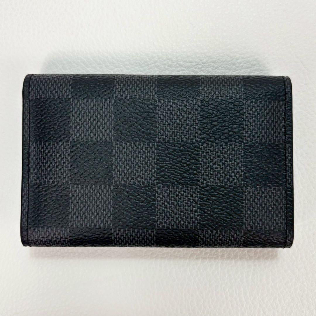 新品同様✨ルイヴィトン ミュルティクレ6 ダミエ グラフィット ICチップ