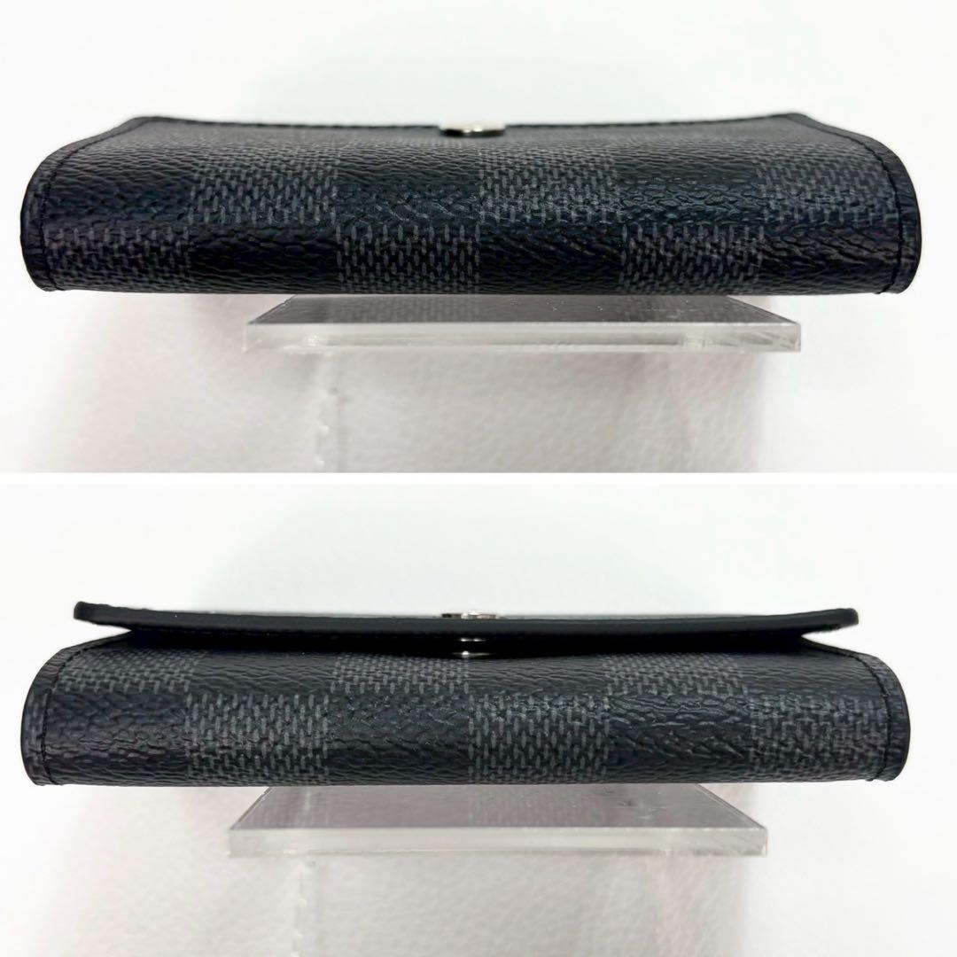 新品同様✨ルイヴィトン ミュルティクレ6 ダミエ グラフィット ICチップ