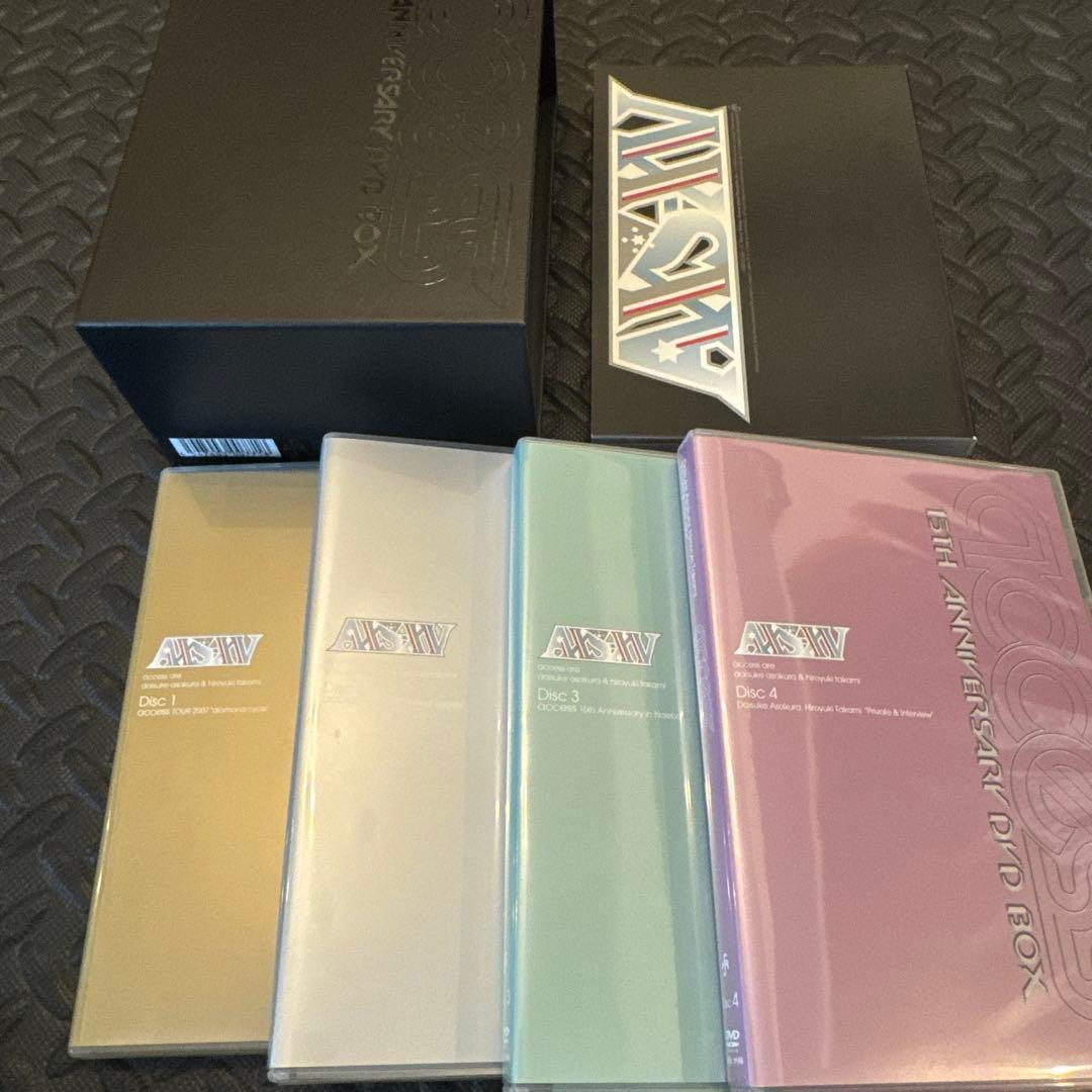 美品access 15TH ANNIVERSARY DVD-BOX完全生産限定盤