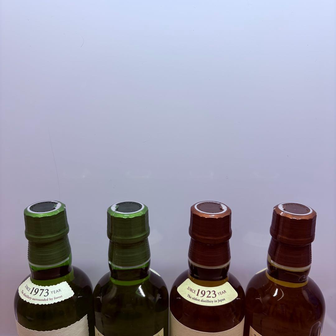 山崎・白州シングルモルトウイスキー　ミニボトル