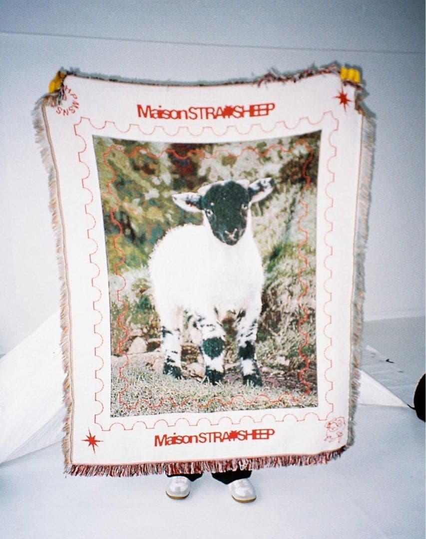【新品・未使用】MAISONSTRAYSHEEP STRAYSHEEP RUG