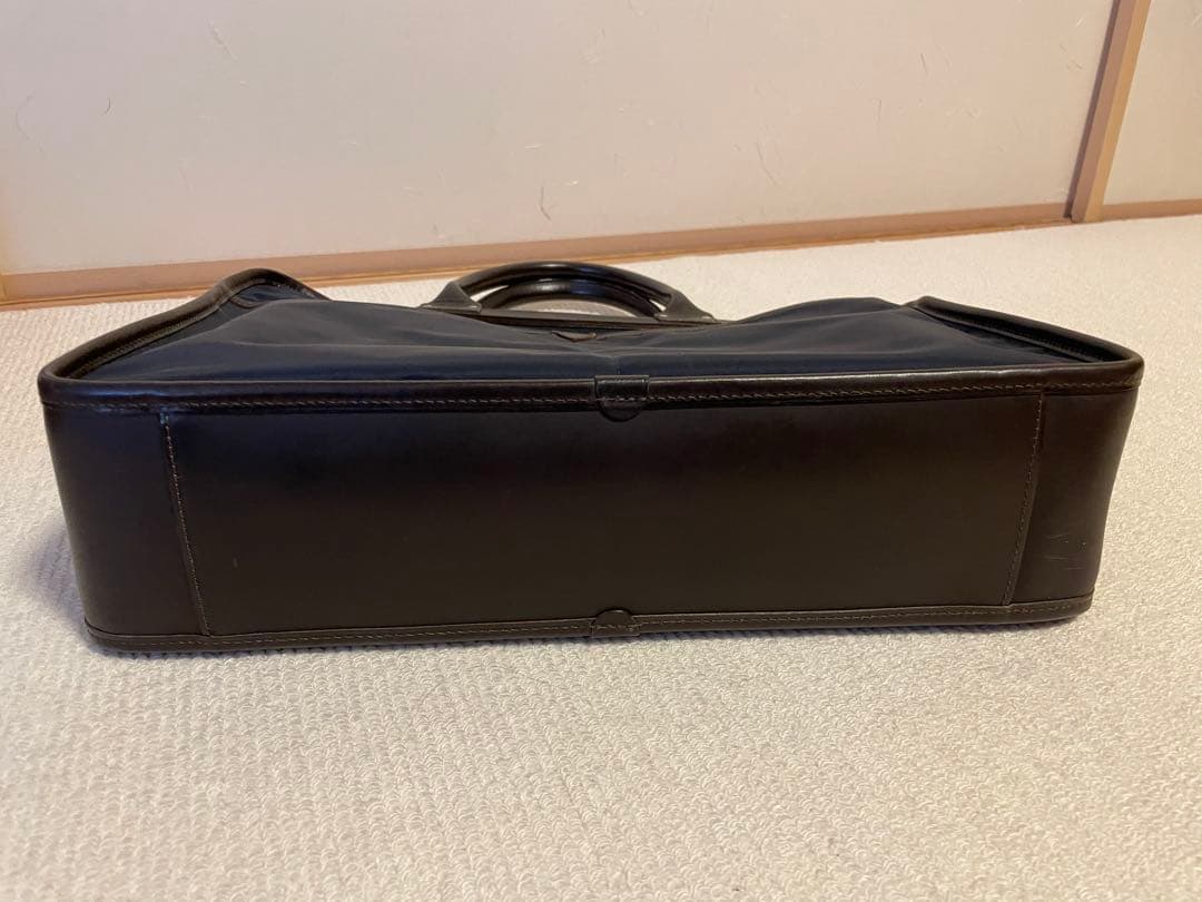 Felisi フェリージ8637/2 ビジネスバッグ ネイビー×ダークブラウン