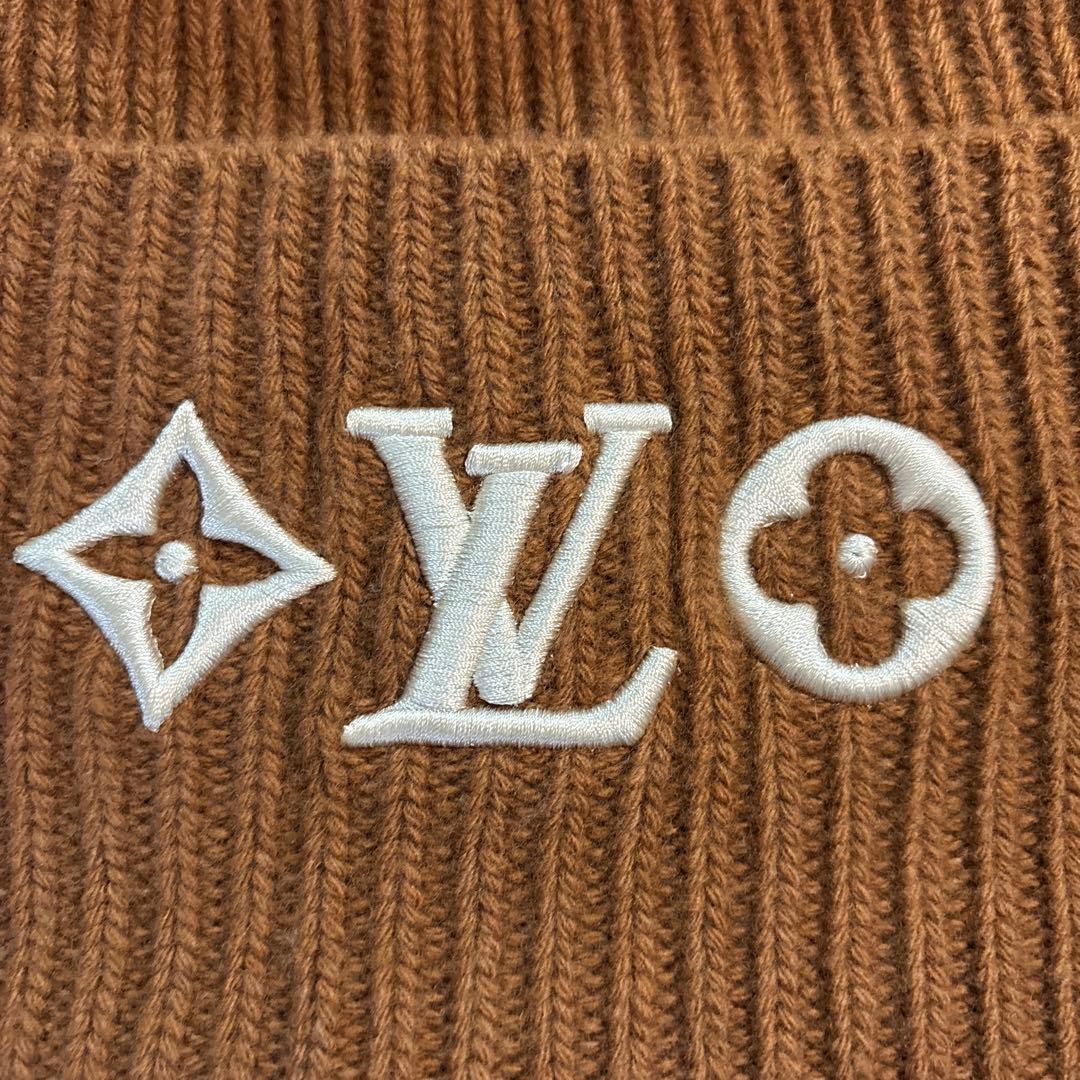 ルイヴィトン☆ビーニー・LV ヘッドライン