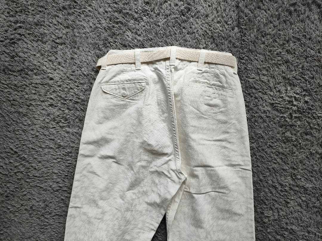 MASTER&Co. マスターアンドコー ガチャベルト付きチノパンツ