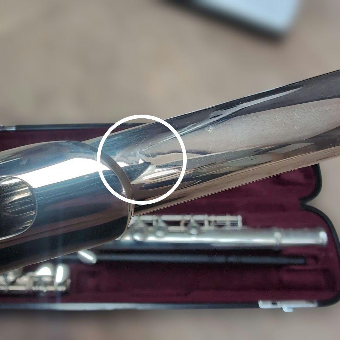 YAMAHA 311 頭部管銀製 フルート 本体