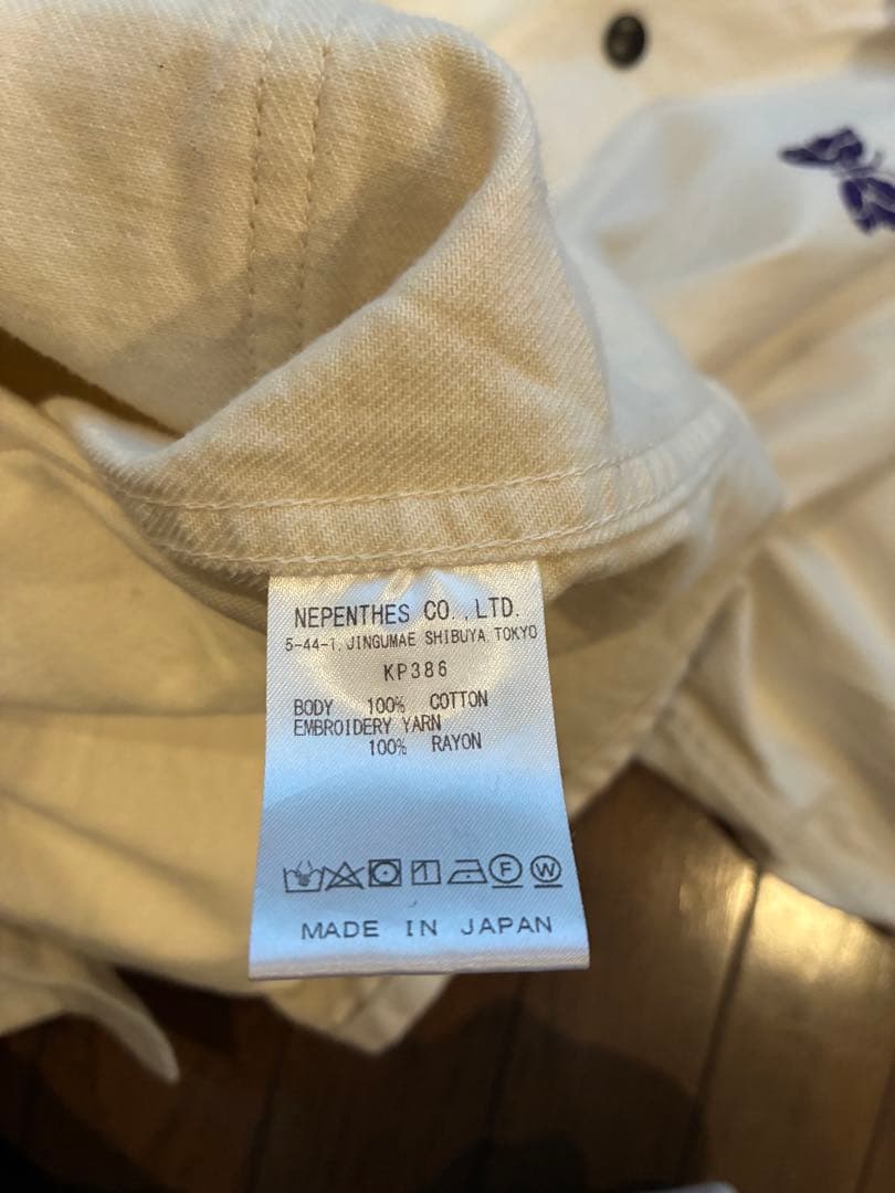 needles x beauty and youth カバーオール ホワイト