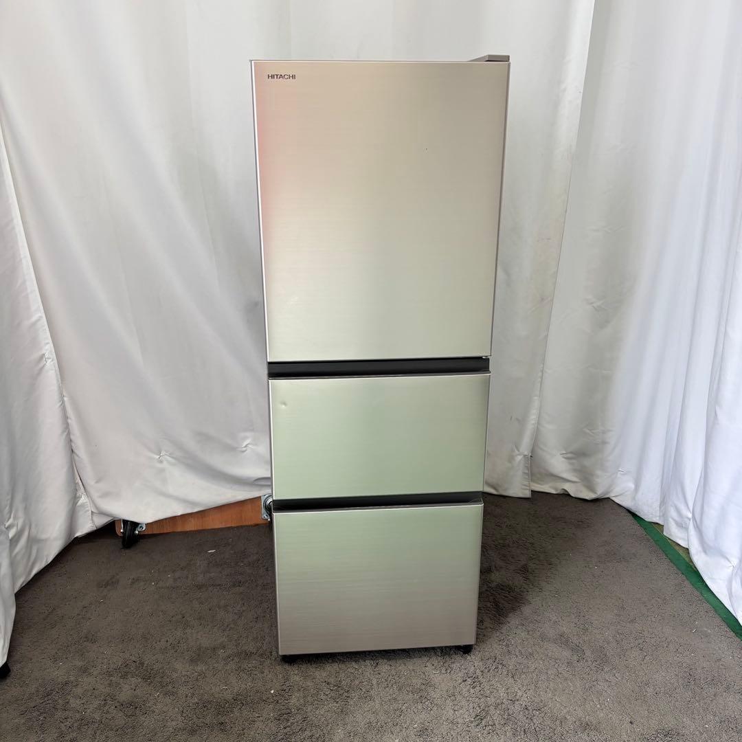 493⭕️冷蔵庫　日立　大型　250ℓ　右開　設置無料　安い　綺麗　メタリック