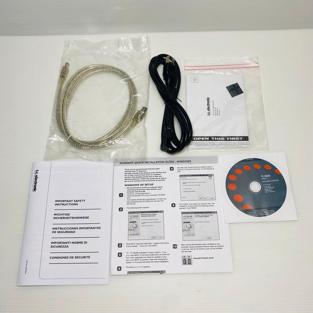 DTM・DAW t.c.electronic digital konnekt x32