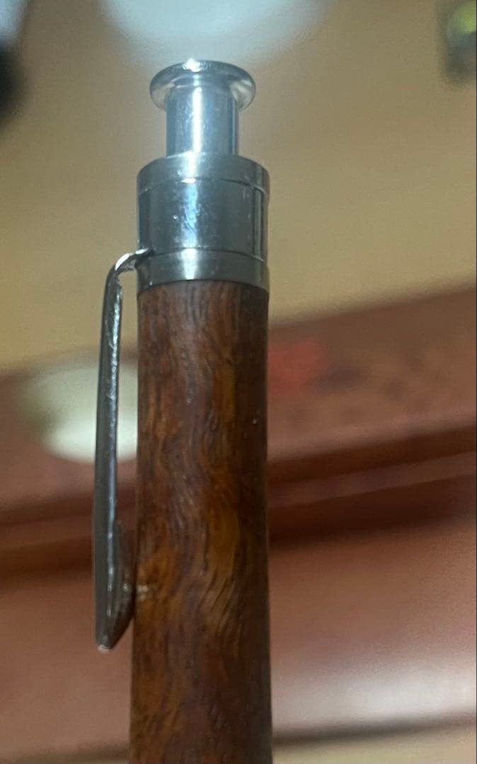 【訳アリ】工房楔　花梨虎杢シャープペンシル0.5m m