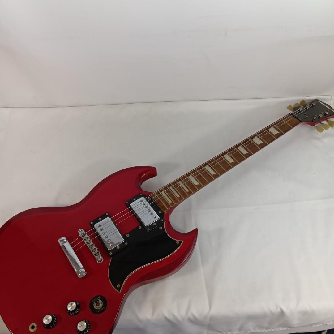Playtech エレキギター SGタイプ 赤 ジャンク