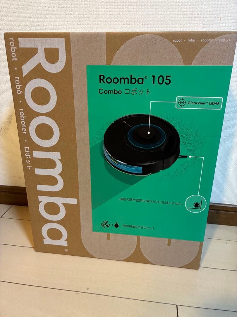 Roomba 105 Combo ロボット掃除機本体