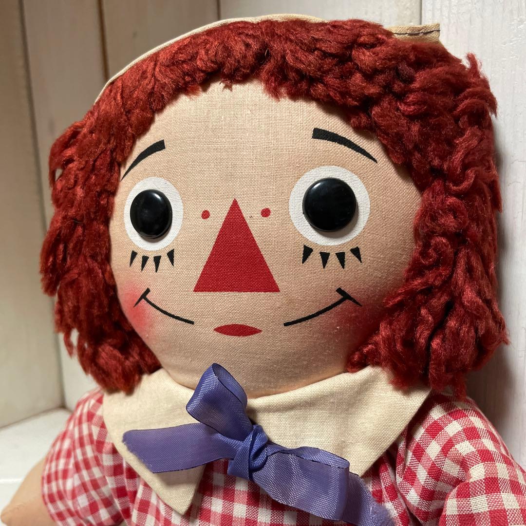 184♡ラガディ・アン＆アンディ　アンティークドール　ニッカーボッカー社製