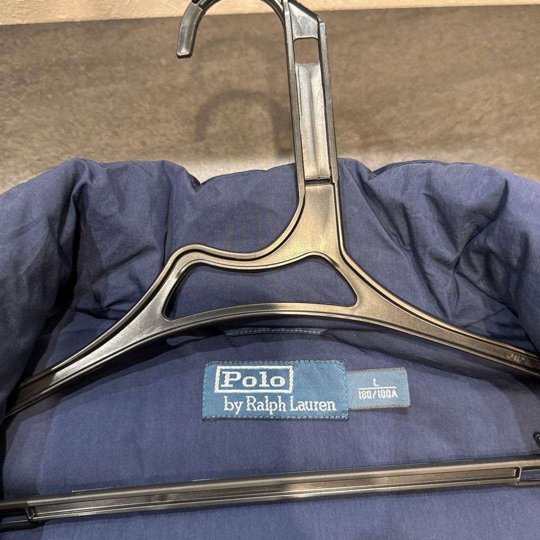 ポロラルフローレン　ネイビー　ダウンジャケット