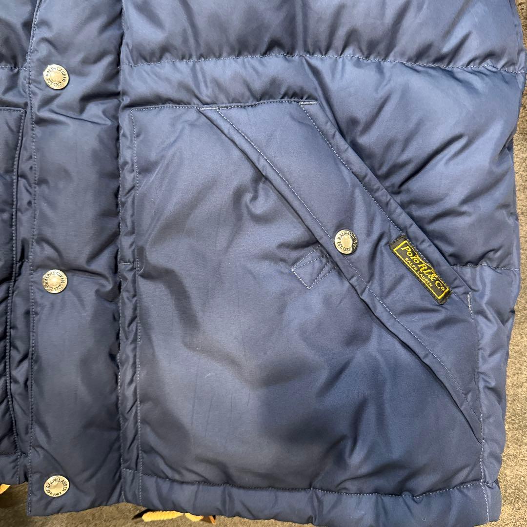 ポロラルフローレン　ネイビー　ダウンジャケット