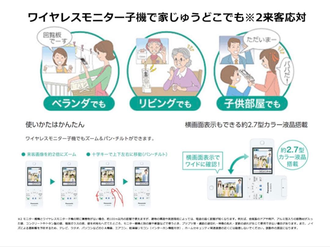Panasonic VL-SWD505KFK ブラック