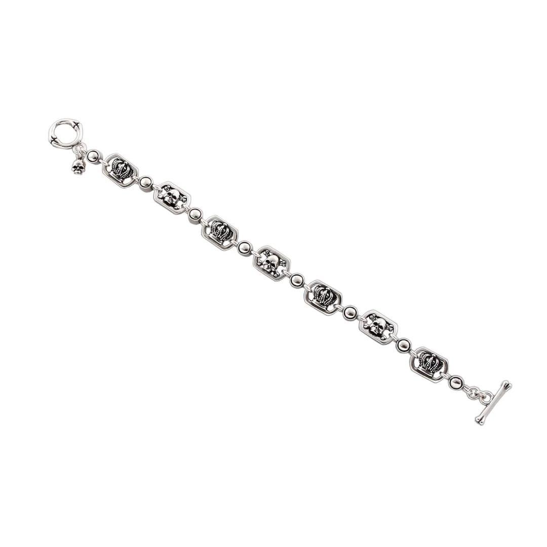 新品◆JUSTIN DAVIS◆CROOKS CROWNブレス◆M◆82,500