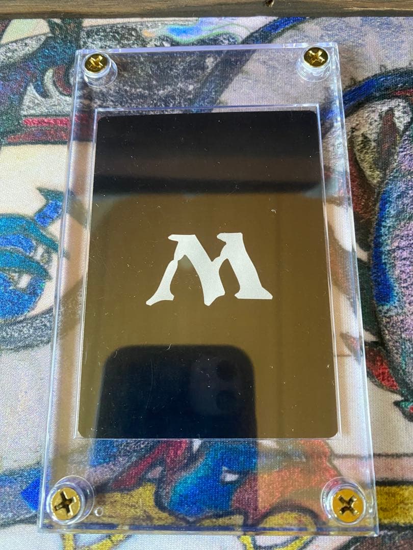 【珍品エラー】フィラーカード　Mマーク　黒