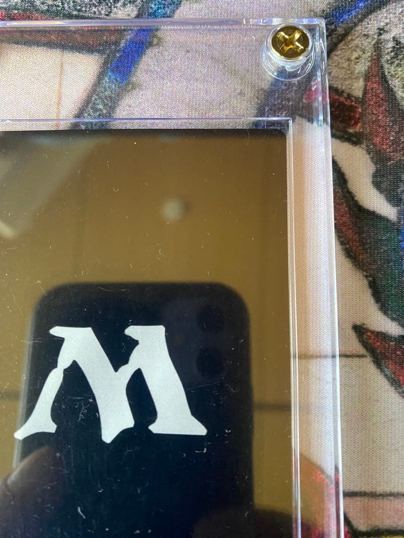 【珍品エラー】フィラーカード　Mマーク　黒