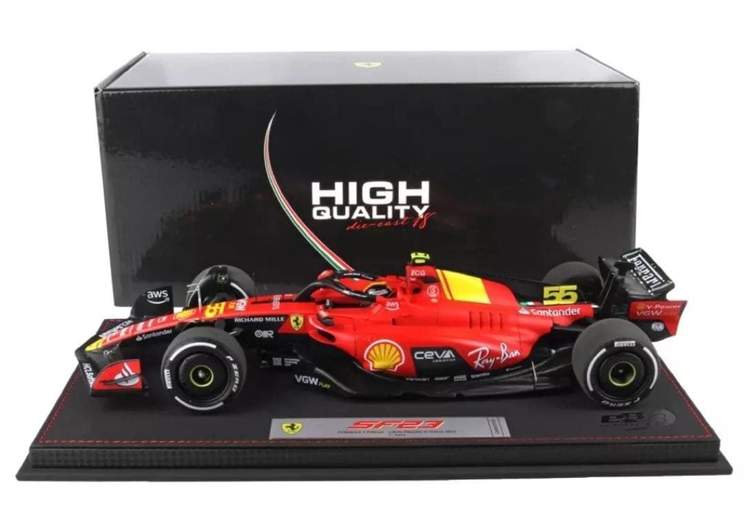 BBR 1/18 Ferrari イタリアGP 2023 フェラーリ　サインツ