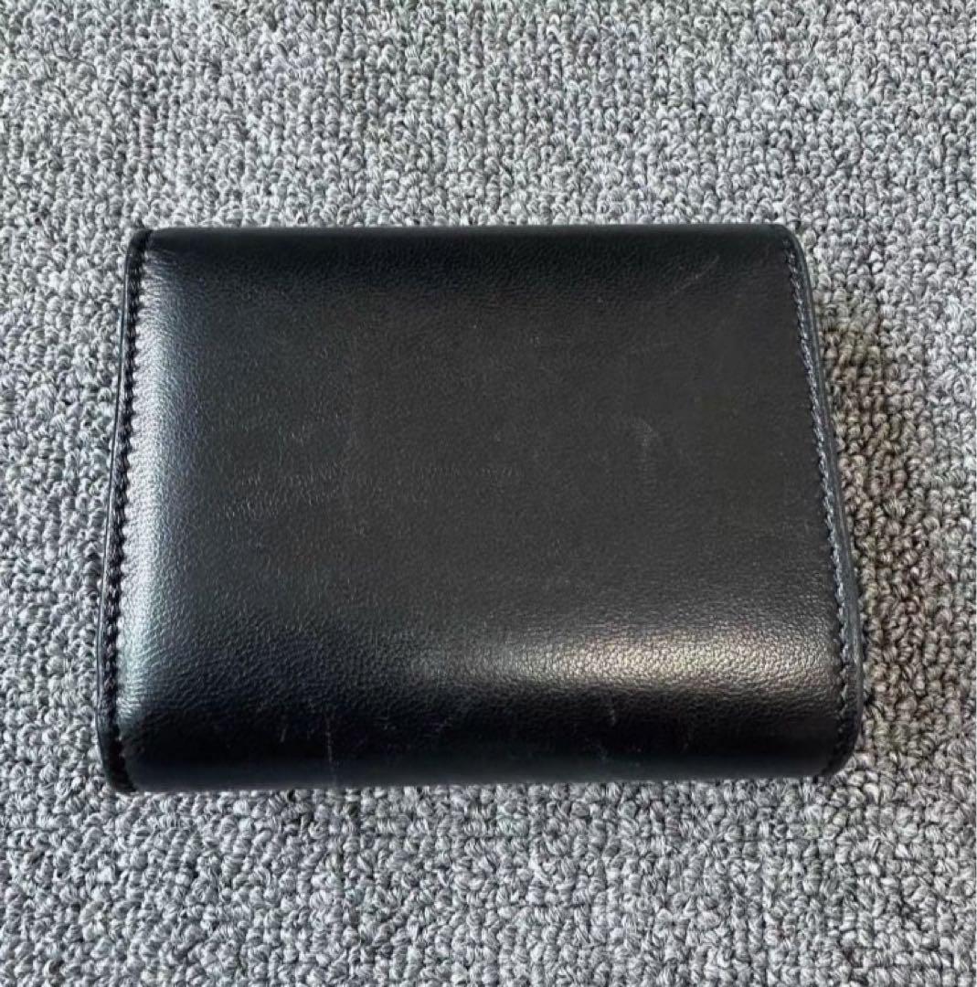 CELINE セリーヌ トリオンフ スモールウォレット三つ折り財布 ブラック