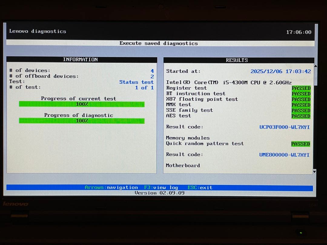 ノートPC 15.4インチ ThinkPad L540 & ACアダプター