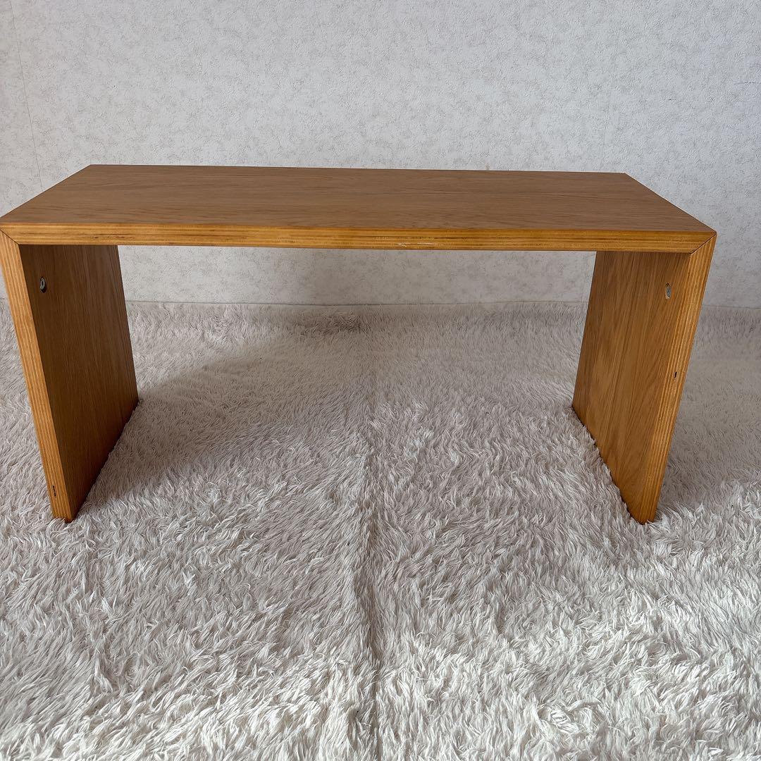 エノグセット様リクエスト品 2台】MUJI 無印 コの字の家具 積層合板 オーク