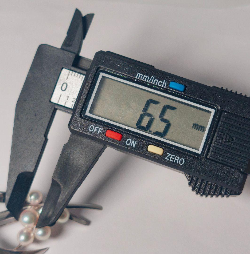 【美品 高級◎】タサキ ブローチ パール 6珠 フォーマル T刻印 冠婚葬祭