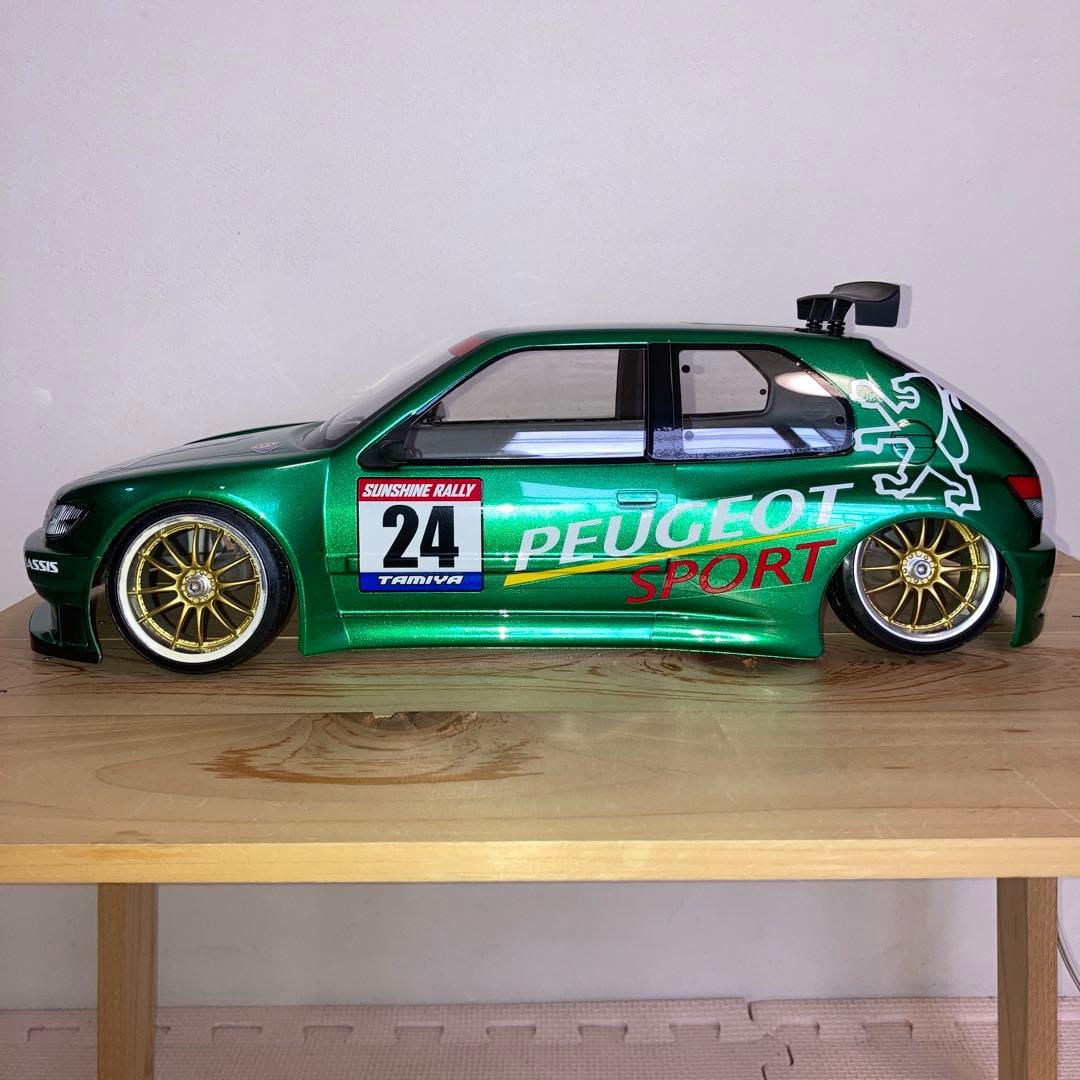 タミヤ　プジョー 306 マキシ ボディ
