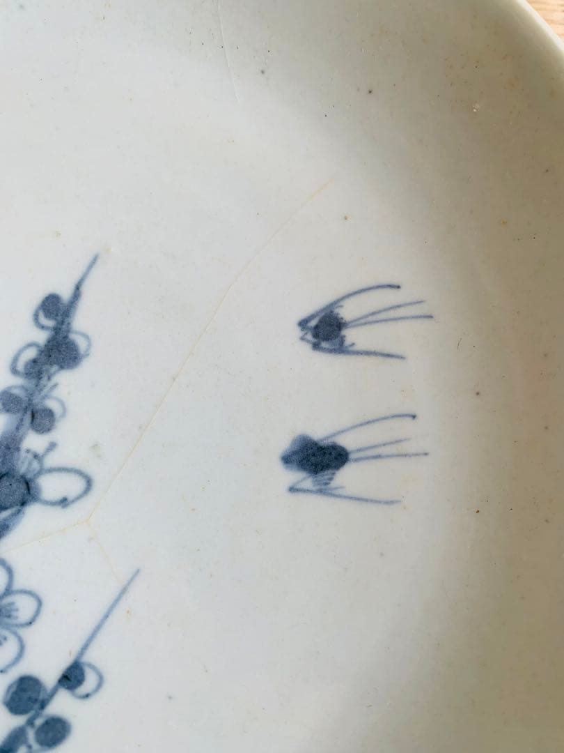 中国明時代末期染付お皿