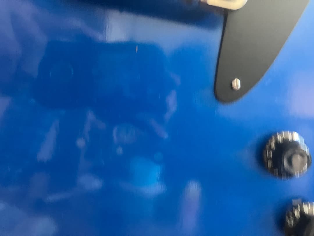 わ*ー様 ジャンク品！bunny firebird ブルー ソリッドボディ エレ