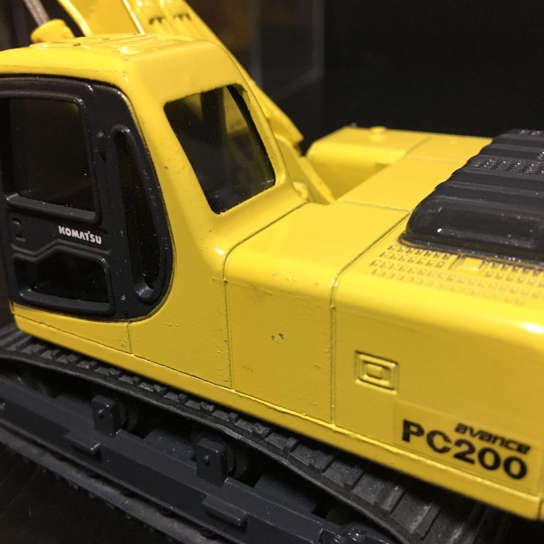 コマツ 重機 模型　記念ケース付き