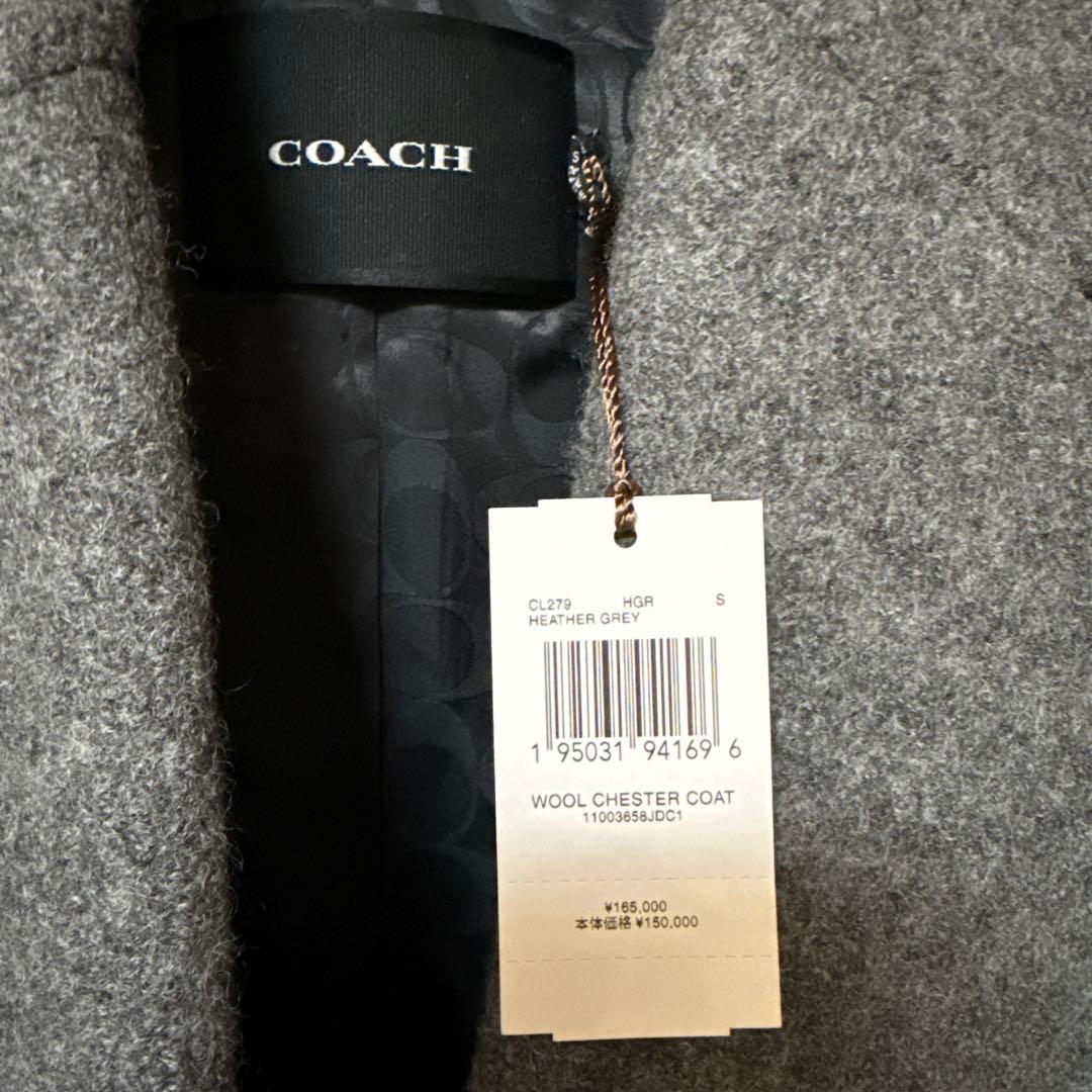 【新品・未使用】COACH チェスターコート