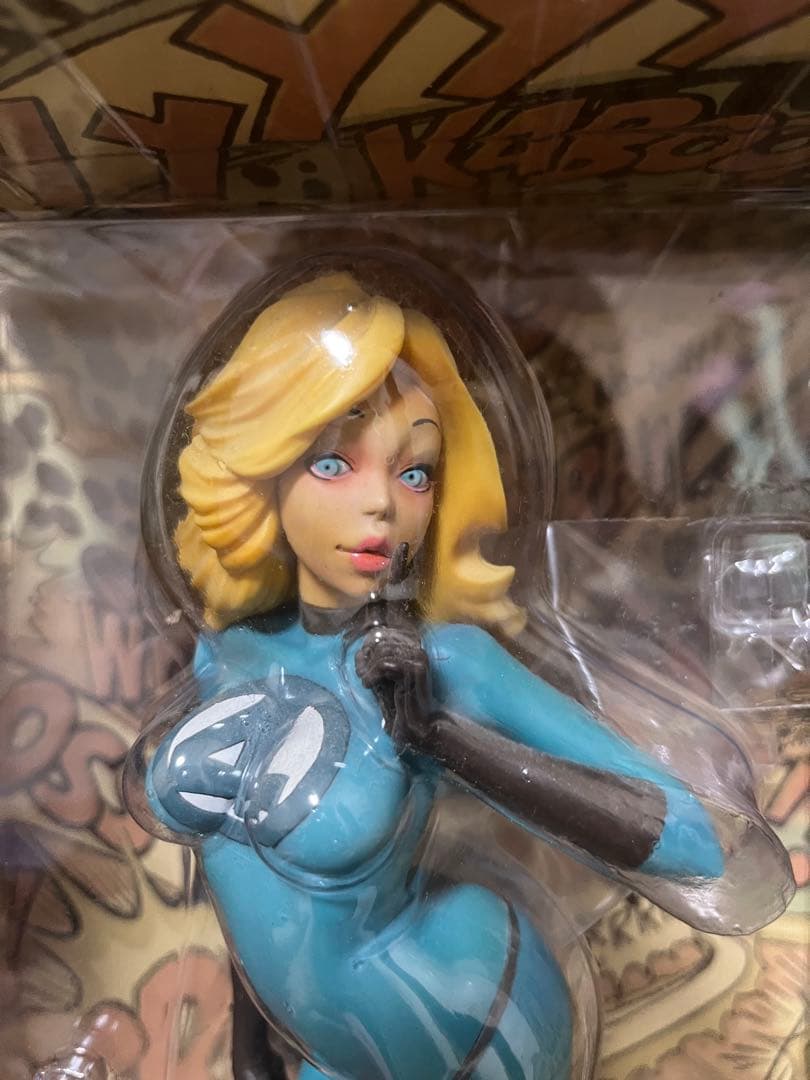 【開封品】ロッキンジェリービーン　豆魚雷　インビジブルウーマンフィギュア