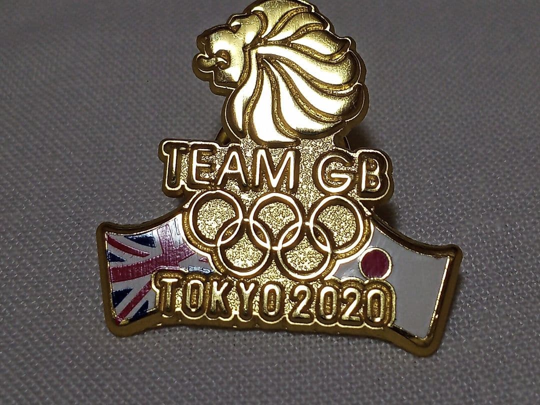 イギリス代表　ピンバッチ　GREAT BRITAIN 東京オリンピック2020