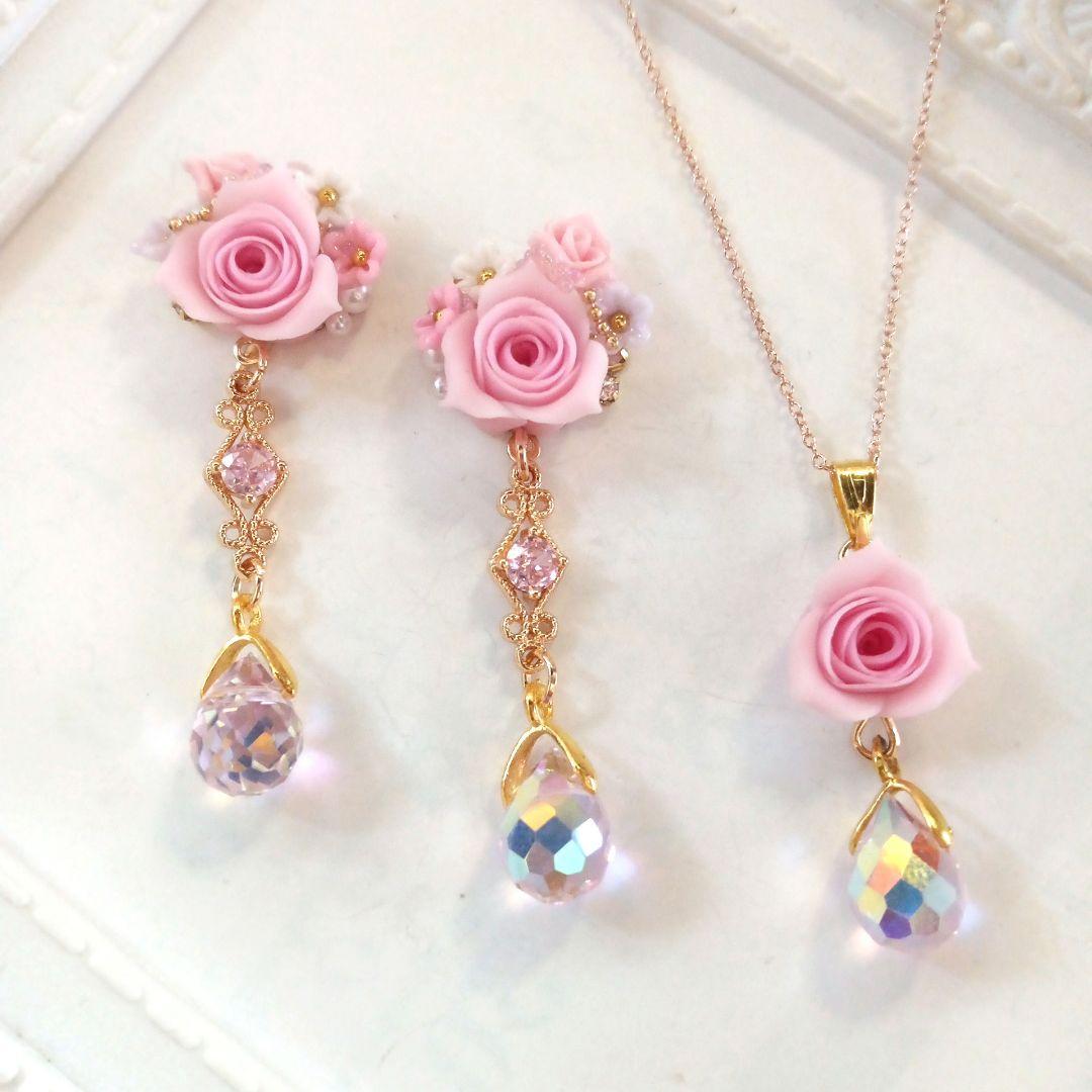 ♡ハンドメイド♡ビジューネックレス