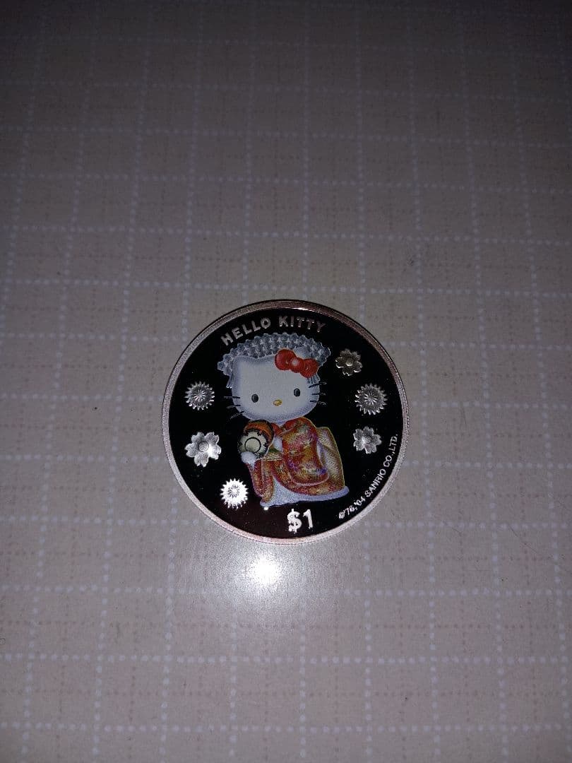 HELLO KITTY 30years 　1オンス銀貨