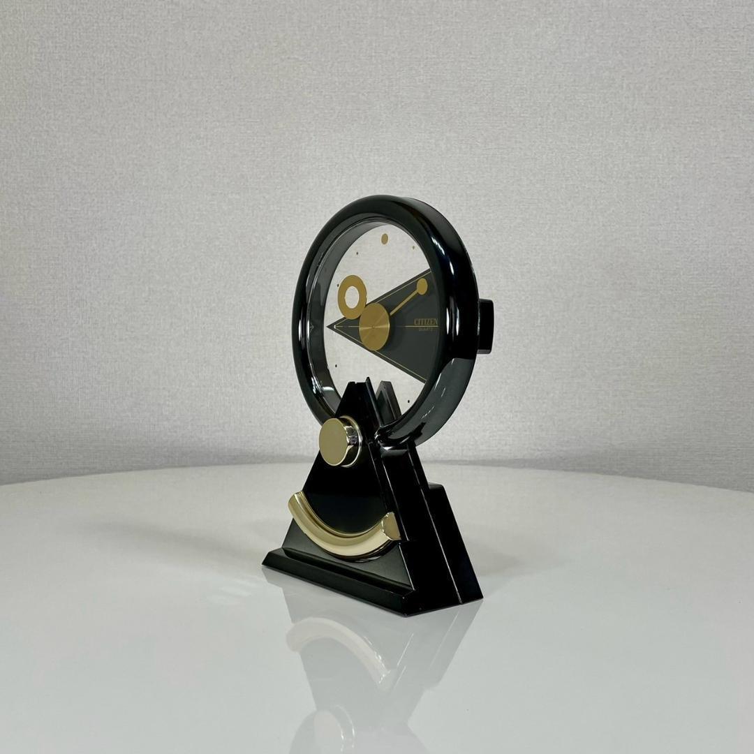 80's シチズン Citizen テーブルクロック ポストモダン 置き時計
